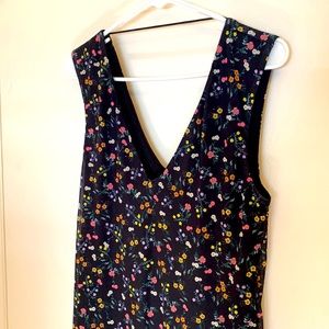 Floral Fitted Midi Dress